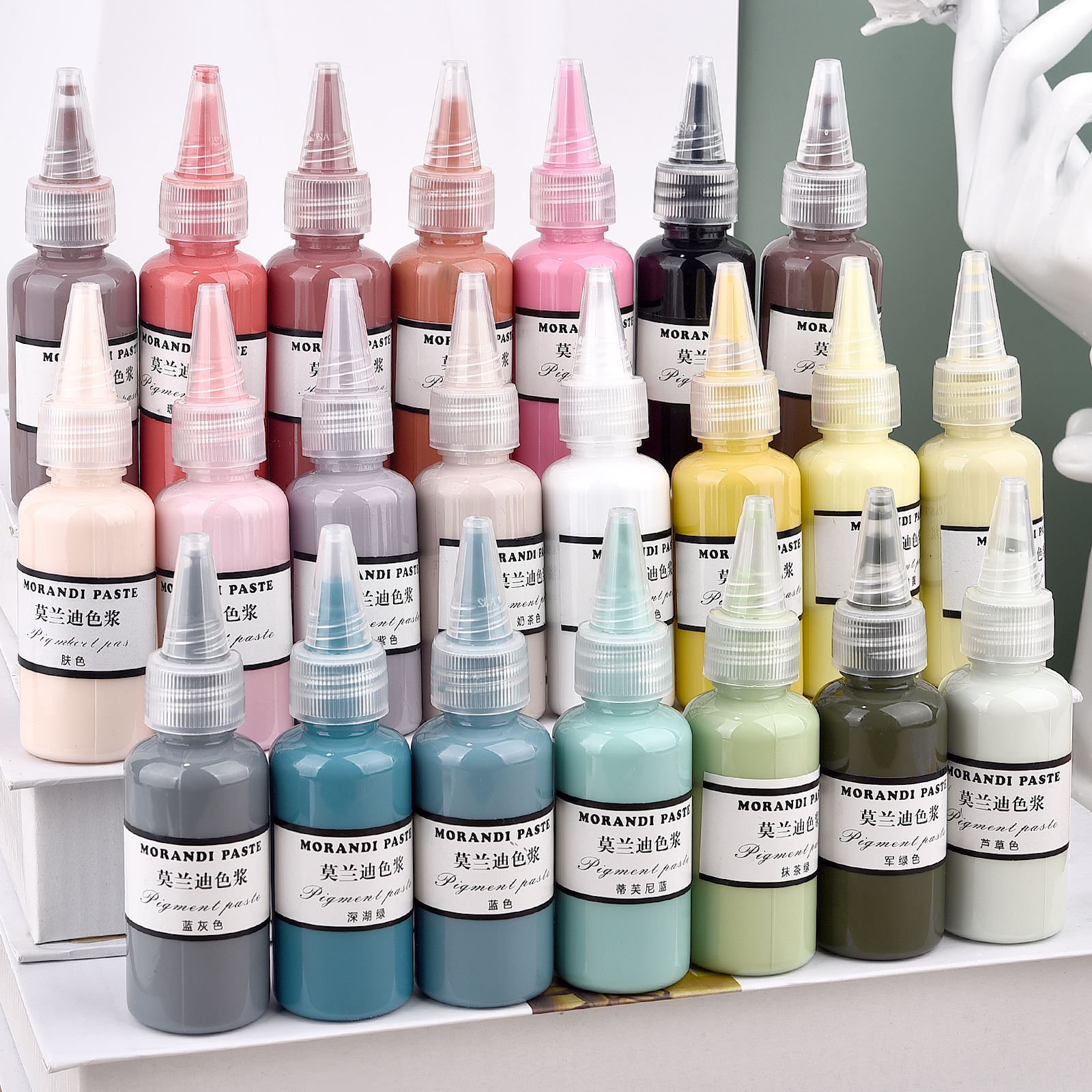 Resin Dye Alcohol - Morandi สี Liquid เรซิ่นสีอีพ็อกซี่เรซิ่น UV เรซิ่นหมึกแอลกอฮอล์สีวาง