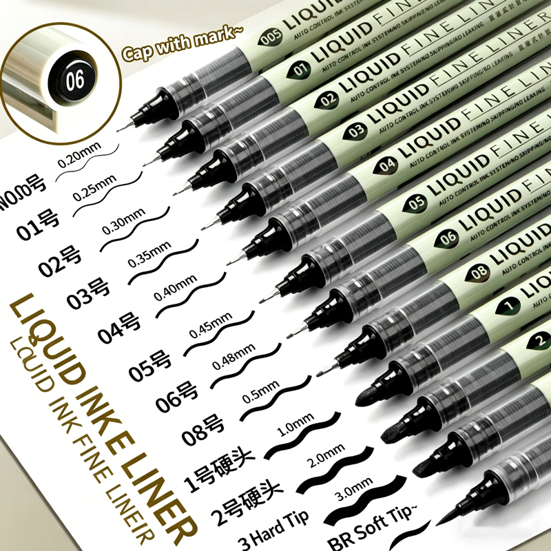 ปากกาสีดำ 12 ด้าม หัวเล็ก สำหร - Copic Marker Sketch บทวิจารณ์และราคา