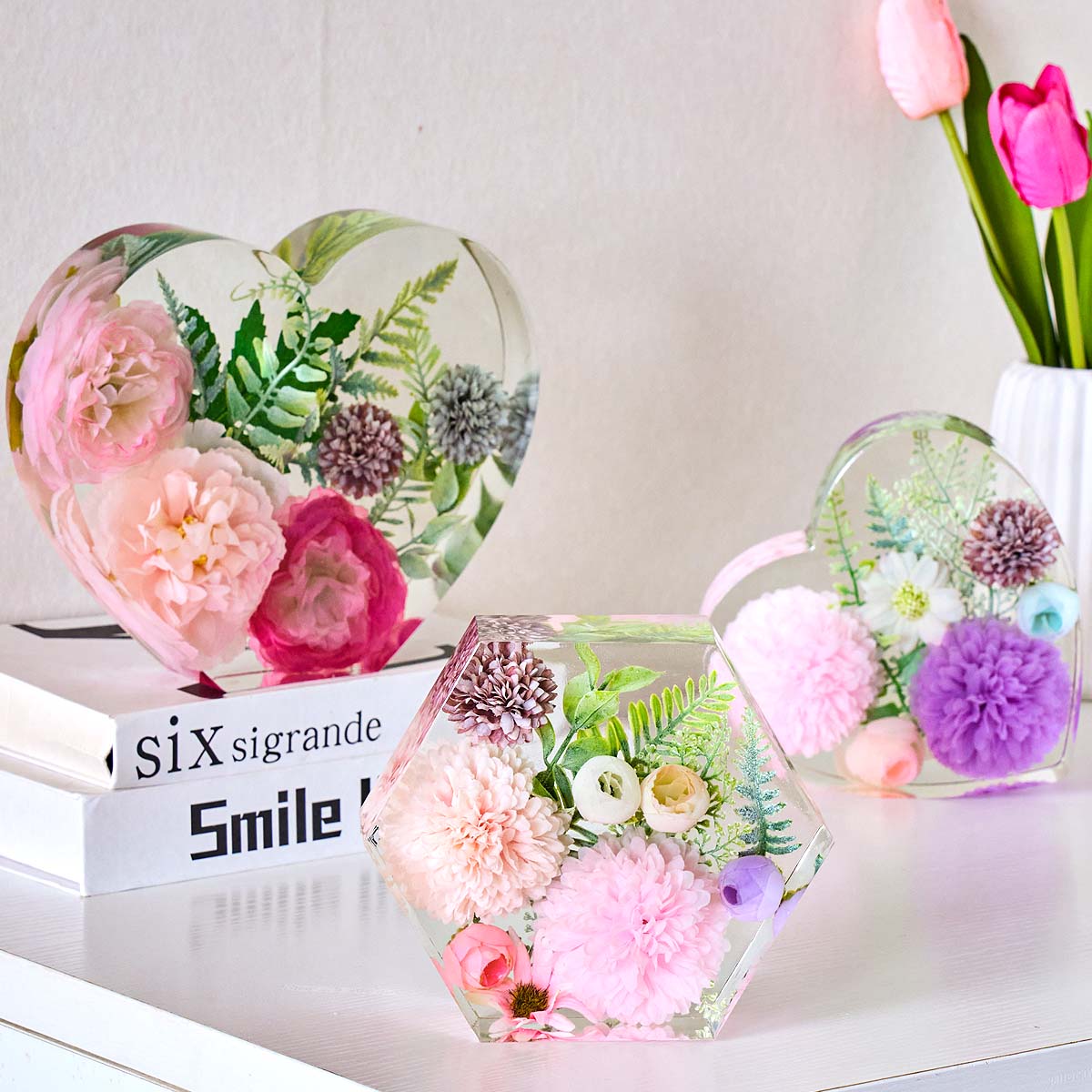 แม่พิมพ์ซิลิโคนรูปหัวใจขนาดใหญ - Resin Craft Ideas บทวิจารณ์และราคา