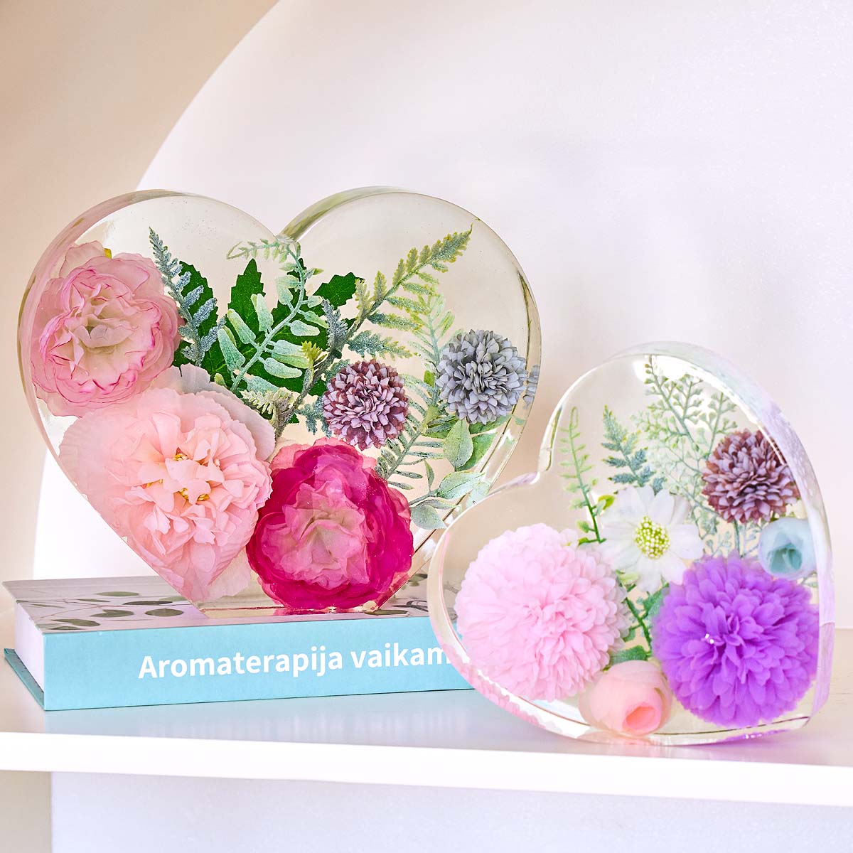 แม่พิมพ์ซิลิโคนรูปหัวใจขนาดใหญ - Resin Craft Ideas บทวิจารณ์และราคา