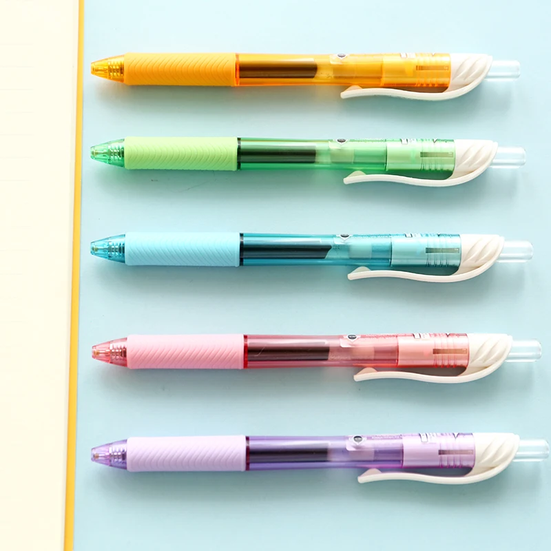 5PCS WUMEI ญี่ปุ่นนําเข้า Pent - Pentel Pen Sign Pen บทวิจารณ์และราคา