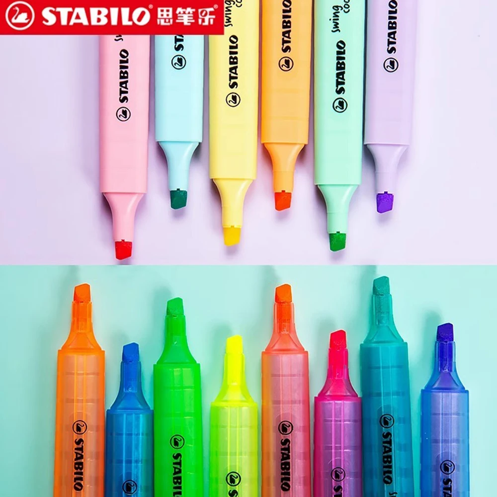 STABILO Highlighter Markers ชุ - Stabilo Marker Swing Cool บทวิจารณ์และราคา