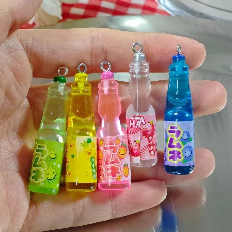 ชาร์มเรซิ่นรูปขวดโซดาขนาดเล็ก  - Resin Crafts Diy บทวิจารณ์และราคา