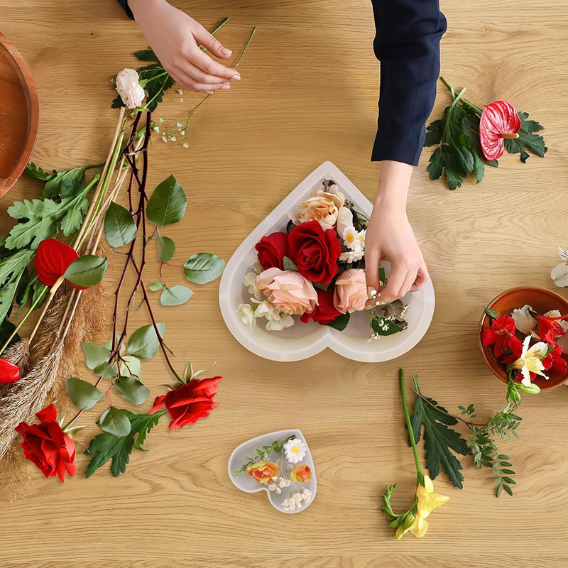 แม่พิมพ์เรซิ่นอีพ็อกซี่รูปหัวใ - Flower Preservation Resin บทวิจารณ์และราคา