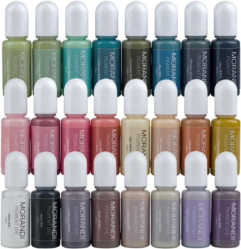 สีโมรันดี 24 สี แบบทึบแสง สำหร - Resin Dye Alcohol บทวิจารณ์และราคา