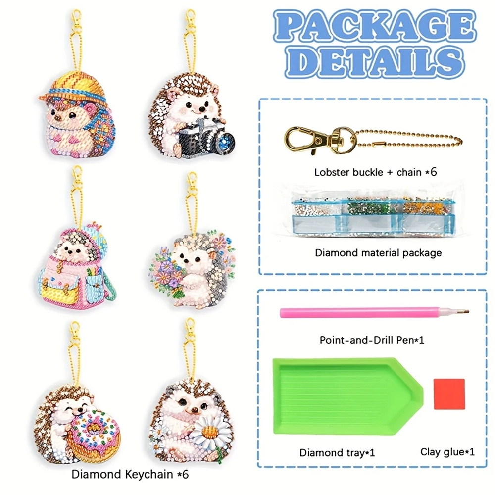 พวงกุญแจภาพวาดเพชร DIY ต่อชุด  - Resin Craft For Beginners บทวิจารณ์และราคา