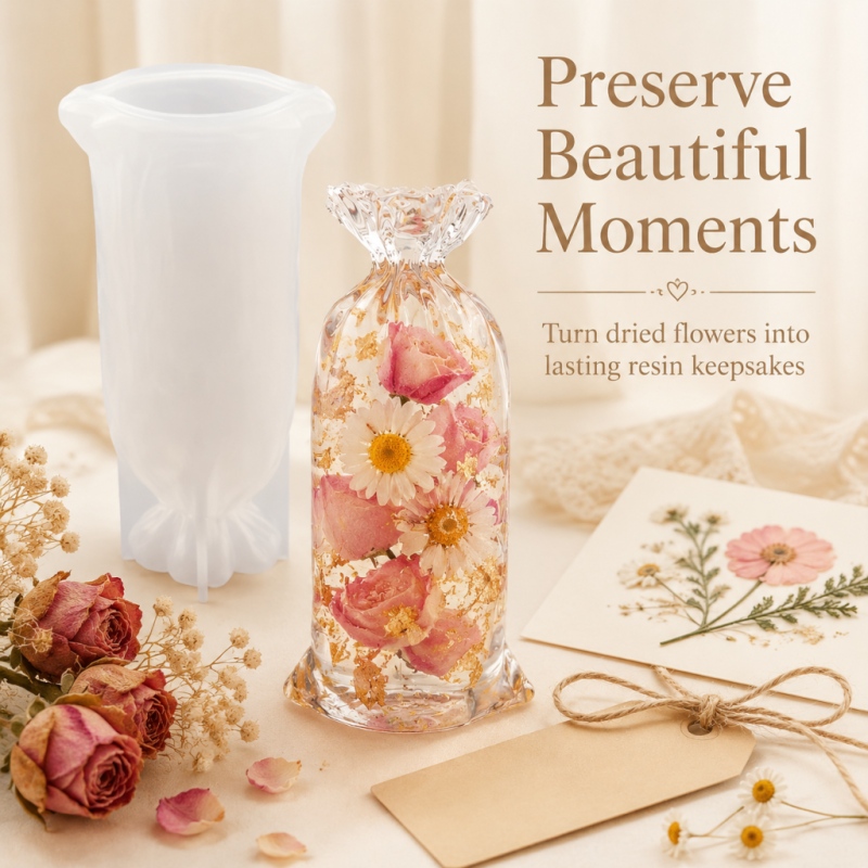 แม่พิมพ์ซิลิโคนเรซิ่นรูปถุงนำโ - Flower Preservation Resin บทวิจารณ์และราคา